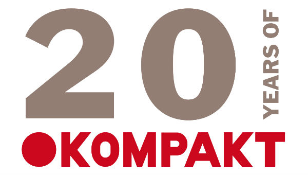 20 years of KOMPAKT logo